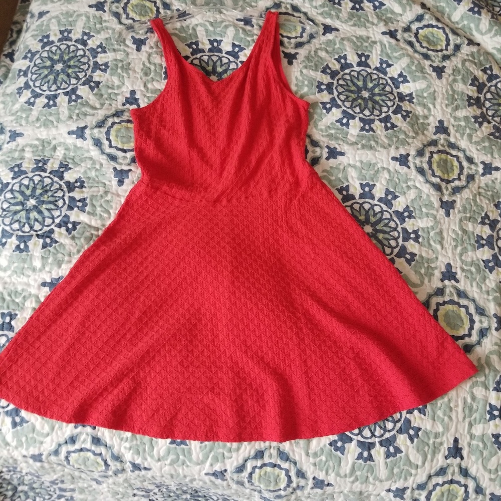 Red dress
